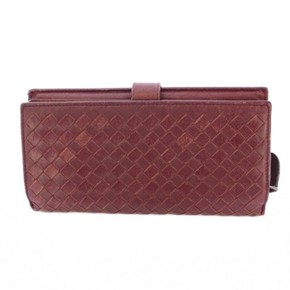 Bottega Veneta Intrecciato Long Wallet Long Wallet Bifold Leather One Color