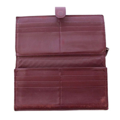 Bottega Veneta Intrecciato Long Wallet Long Wallet Bifold Leather One Color