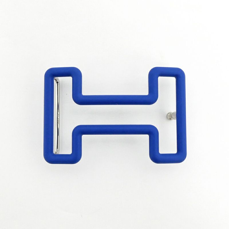 Hermes Tonight Knit Belt 32 mm (1.26in) 85-95cm (37.40in) Blue - Blue