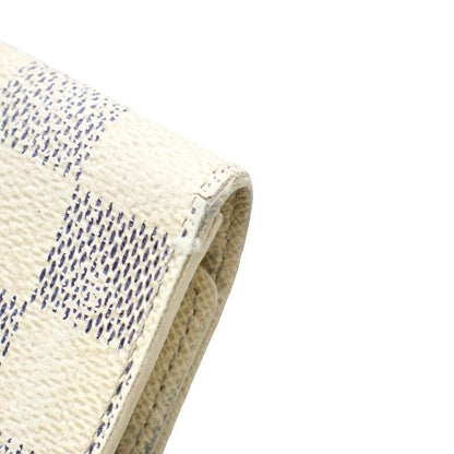 Louis Vuitton Key Case Damier Azure Multicles 6 Rows White N61745 G