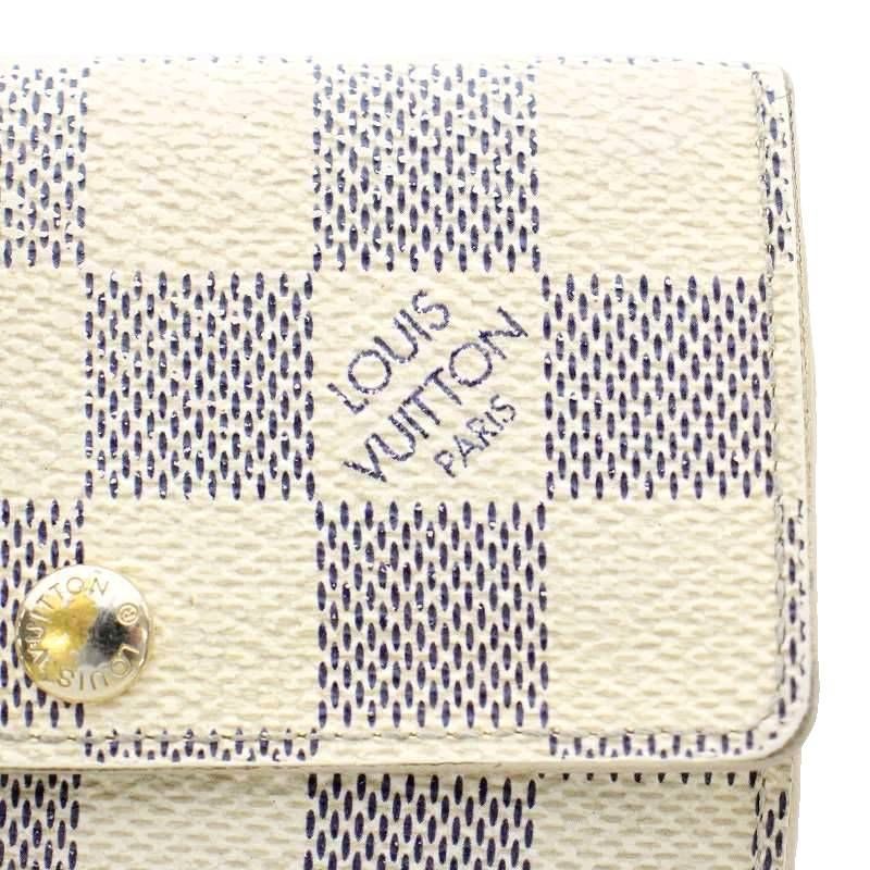 Louis Vuitton Key Case Damier Azure Multicles 6 Rows White N61745 G