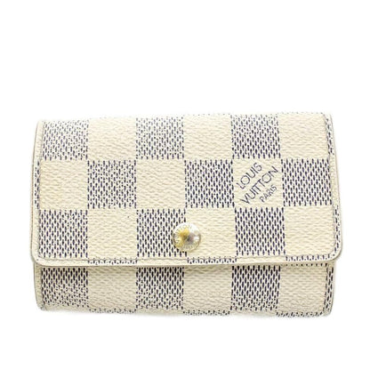 Louis Vuitton Key Case Damier Azure Multicles 6 Rows White N61745 G