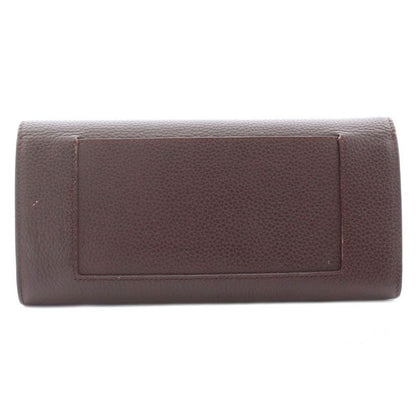 Celine Large Flap Multi-Function Bifold Long Wallet Leather with Coin Purse