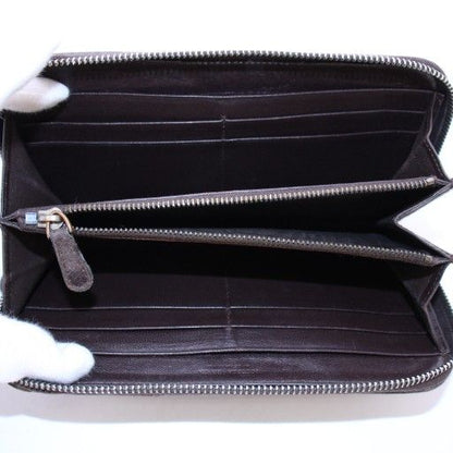 Bottega Veneta Intrecciato Long Wallet Long Wallet Round Zipper Leather One