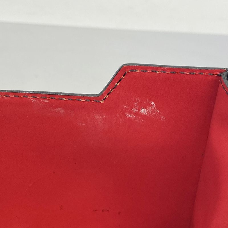 Louis Vuitton Shoulder Bag Epi Hoche M52447 Noir Black Red Ladies