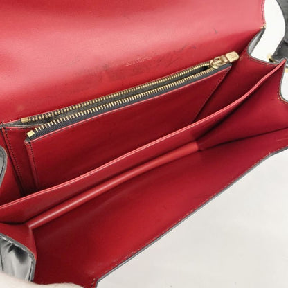 Louis Vuitton Shoulder Bag Epi Hoche M52447 Noir Black Red Ladies