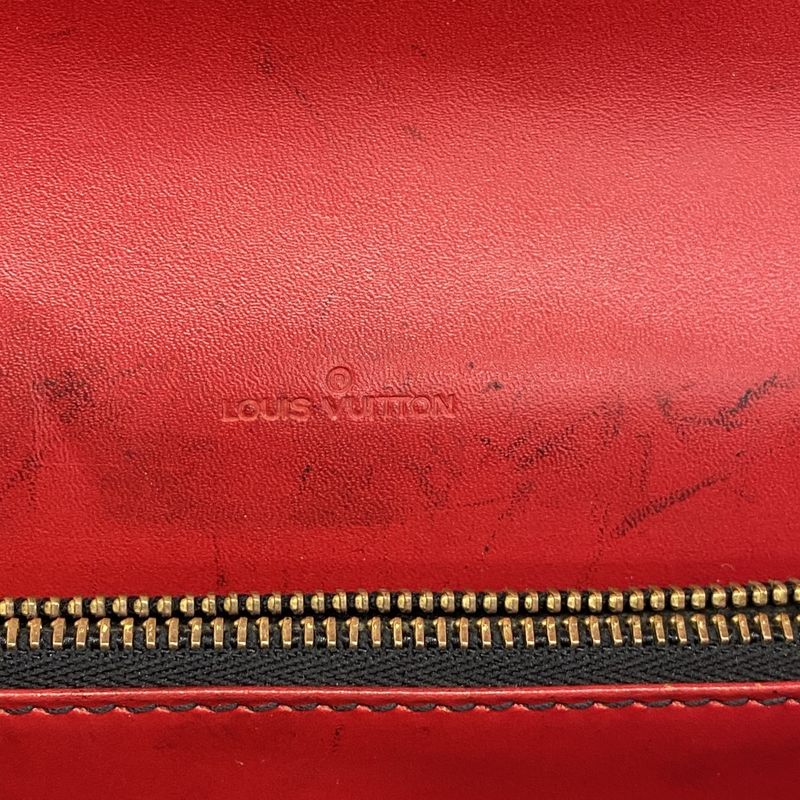 Louis Vuitton Shoulder Bag Epi Hoche M52447 Noir Black Red Ladies