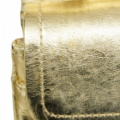 Chanel Shoulder Bag 2.55 Matelasse Leather Gold Hardware Women's