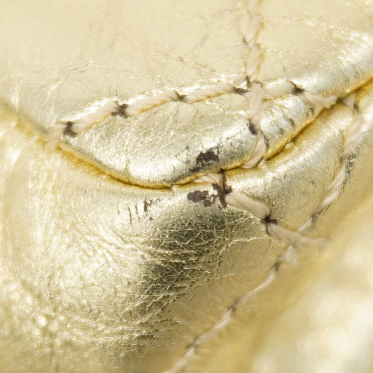 Chanel Shoulder Bag 2.55 Matelasse Leather Gold Hardware Women's