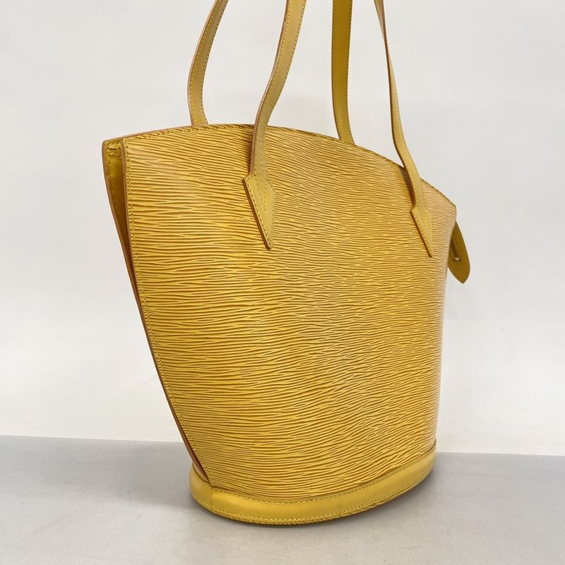 Louis Vuitton Shoulder Bag Epi Saint-Jacques Shopping M52269 Jaune Ladies