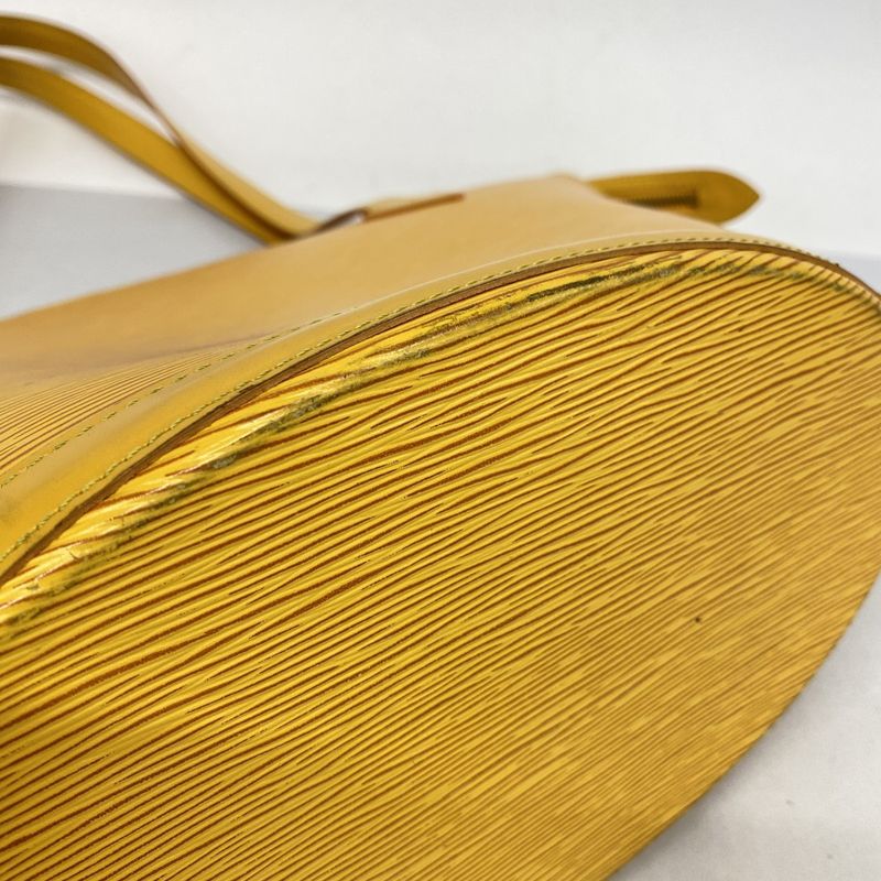 Louis Vuitton Shoulder Bag Epi Saint-Jacques Shopping M52269 Jaune Ladies