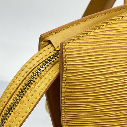 Louis Vuitton Shoulder Bag Epi Saint-Jacques Shopping M52269 Jaune Ladies
