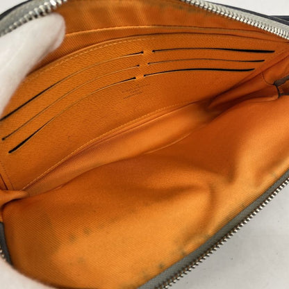 Louis Vuitton Clutch Bag Monogram Satellite Alpha Clutch M44171 Gray Men's