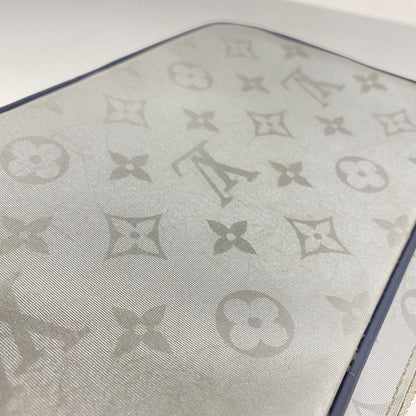 Louis Vuitton Clutch Bag Monogram Satellite Alpha Clutch M44171 Gray Men's