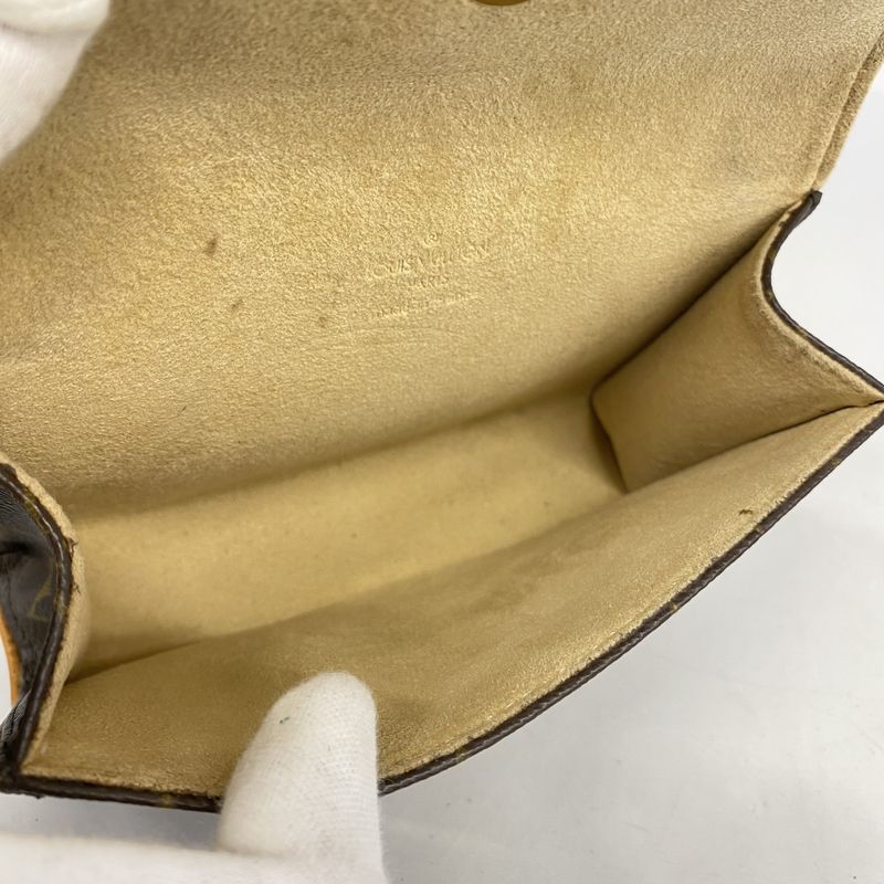 Louis Vuitton Waist Bag Monogram Pochette Florentine M51855 Brown Ladies