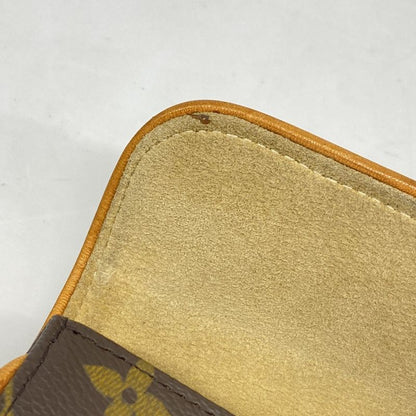 Louis Vuitton Waist Bag Monogram Pochette Florentine M51855 Brown Ladies