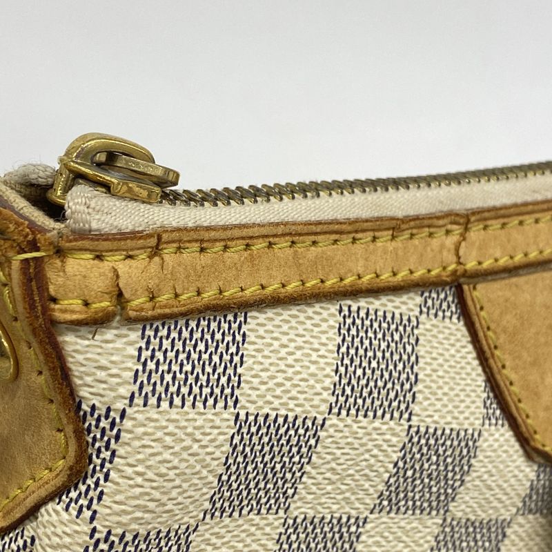 Louis Vuitton Shoulder Bag Damier Azure Syracuse PM N41113 White Ladies