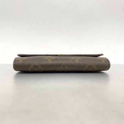 Louis Vuitton Coin Case Monogram Portomone Gip M61735 Brown Men's Women's Unisex