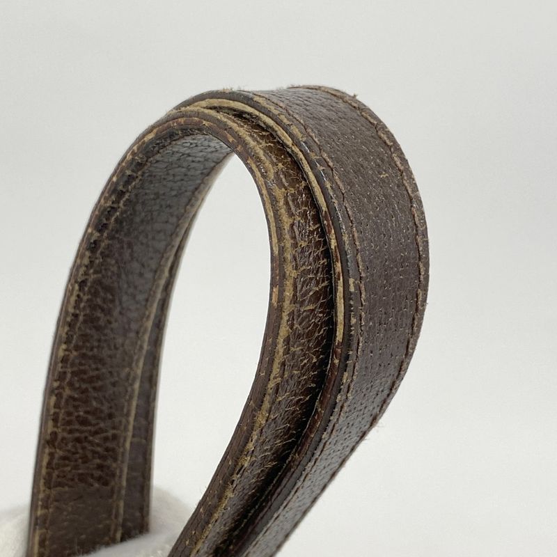 Gucci Tote Bag GG Canvas 120836 Canvas Beige Brown Silver Hardware Women's