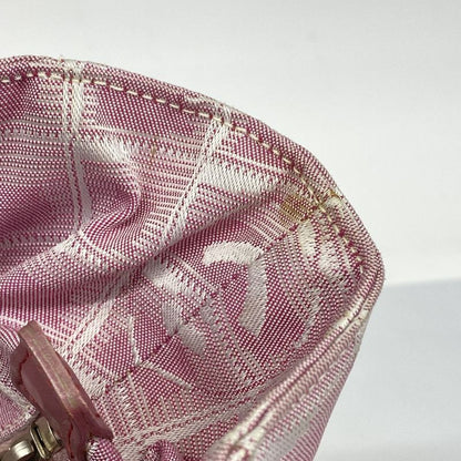 Chanel Tote Bag New Travel Nylon Pink Silver Hardware Women's