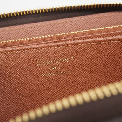 Louis Vuitton Long Wallet Monogram Zippy Wallet M42616 Brown Ladies