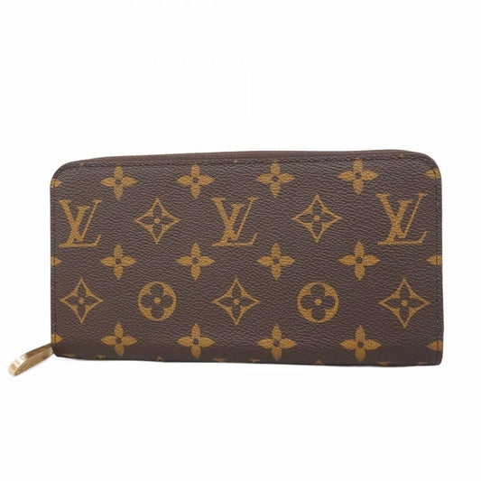 Louis Vuitton Long Wallet Monogram Zippy Wallet M42616 Brown Ladies