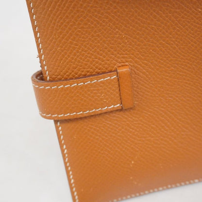 Hermes Wallet Bearn Compact Vaux Epson Gold Hardware Y Engraved Ladies