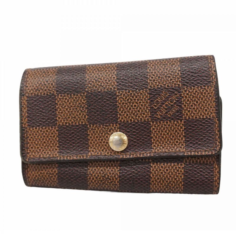 Louis Vuitton Key Case Damier Multicles 6 N62630 Ebene Men's Women's Unisex