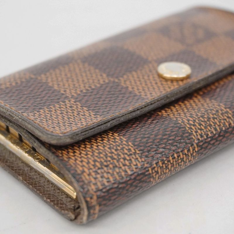 Louis Vuitton Key Case Damier Multicles 6 N62630 Ebene Men's Women's Unisex