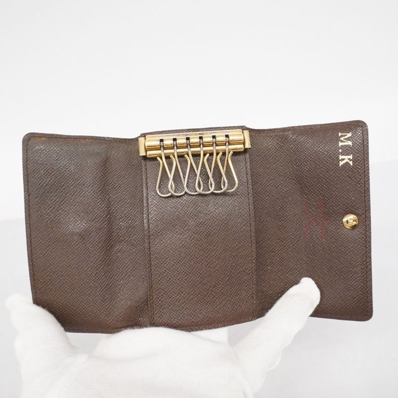 Louis Vuitton Key Case Damier Multicles 6 N62630 Ebene Men's Women's Unisex