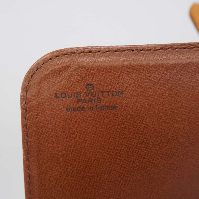 Louis Vuitton Shoulder Bag Monogram Cartesier GM M51252 Brown Ladies