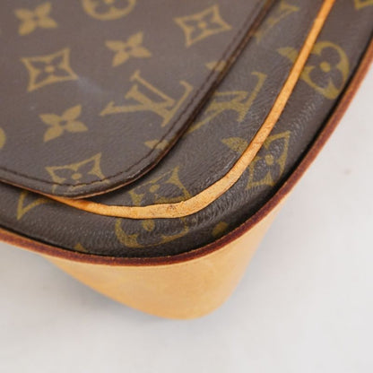Louis Vuitton Shoulder Bag Monogram Cartesier GM M51252 Brown Ladies