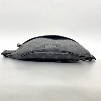 Louis Vuitton Body Bag Monogram Eclipse Discovery Bum Bag PM M46035 Black Men's