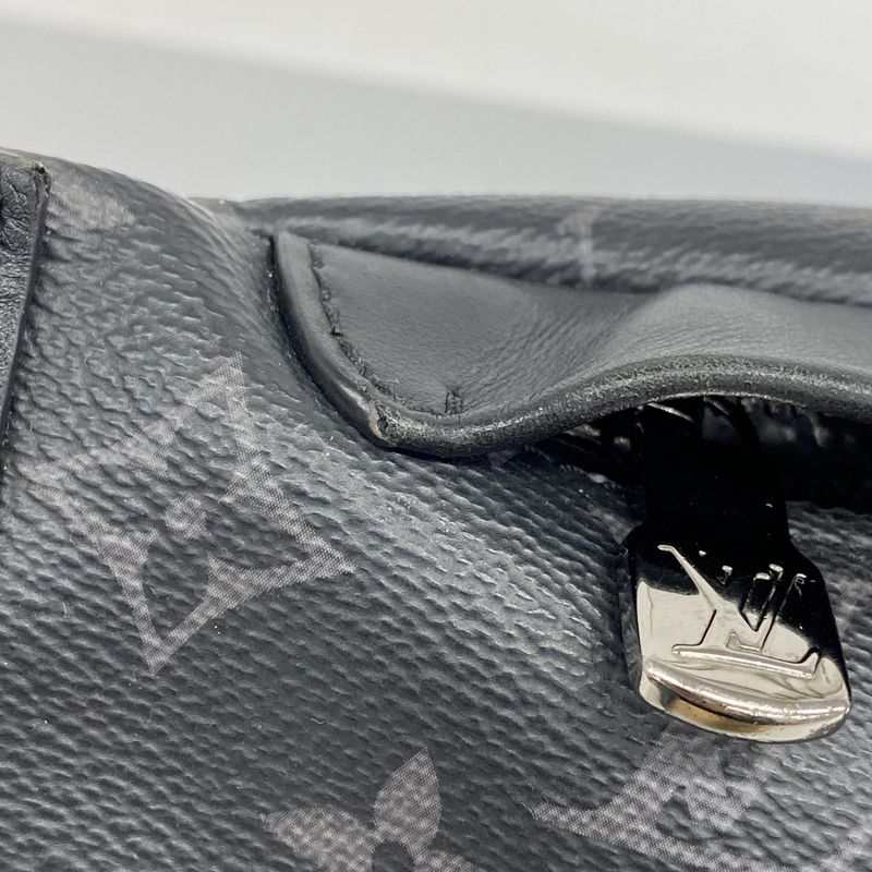 Louis Vuitton Body Bag Monogram Eclipse Discovery Bum Bag PM M46035 Black Men's