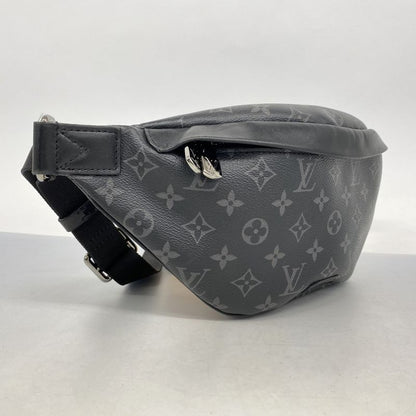 Louis Vuitton Body Bag Monogram Eclipse Discovery Bum Bag PM M46035 Black Men's