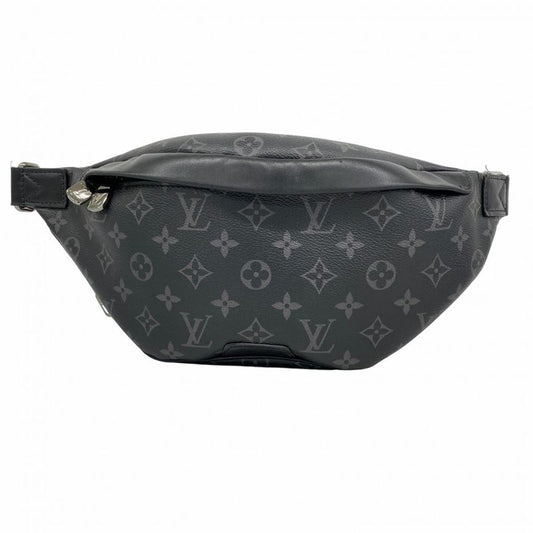 Louis Vuitton Body Bag Monogram Eclipse Discovery Bum Bag PM M46035 Black Men's