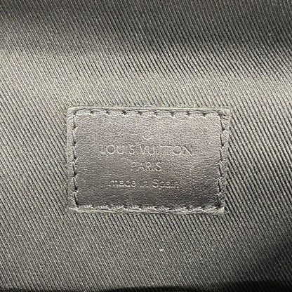 Louis Vuitton Body Bag Monogram Eclipse Discovery Bum Bag PM M46035 Black Men's