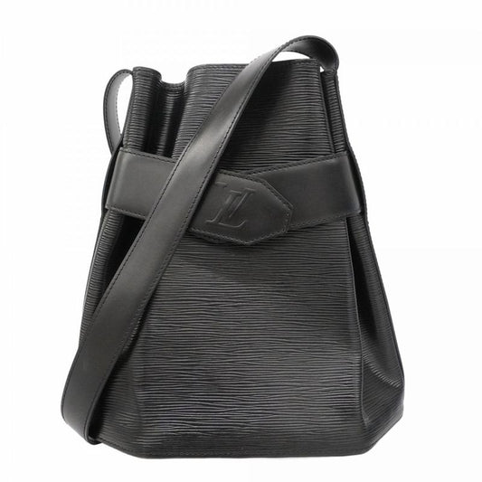 Louis Vuitton Shoulder Bag Epi Sac Depaul PM M80157 Noir Black Women's