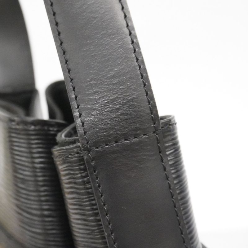 Louis Vuitton Shoulder Bag Epi Sac Depaul PM M80157 Noir Black Women's