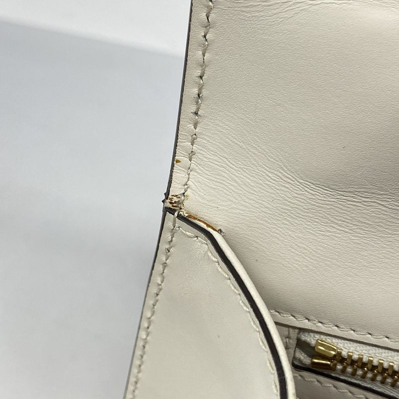 Gucci Handbag Sylvie 421882 Leather Ivory Gold Hardware 2way Bag Ladies