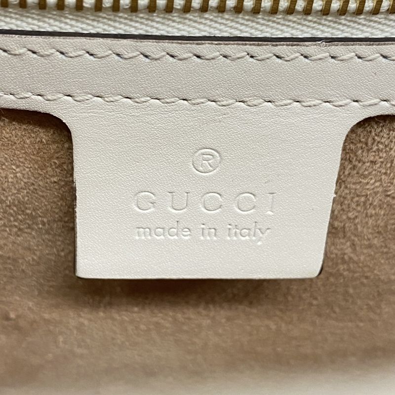 Gucci Handbag Sylvie 421882 Leather Ivory Gold Hardware 2way Bag Ladies