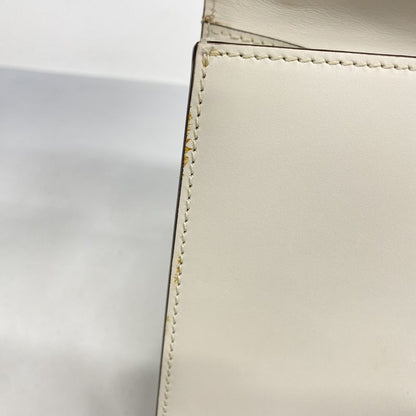 Gucci Handbag Sylvie 421882 Leather Ivory Gold Hardware 2way Bag Ladies