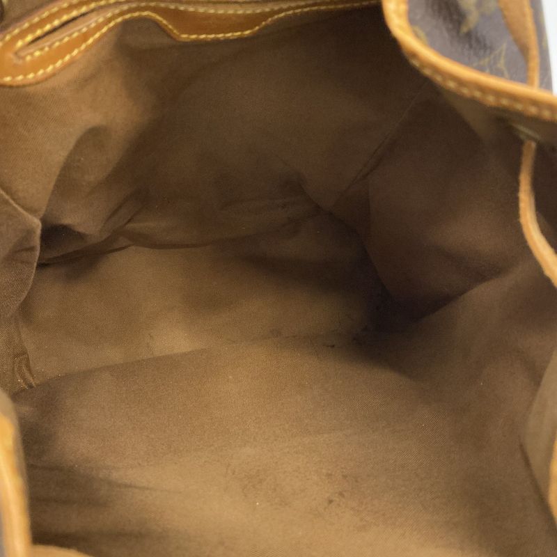 Louis Vuitton Backpack/daypack Monogram Montsouris M51135 Brown Women's