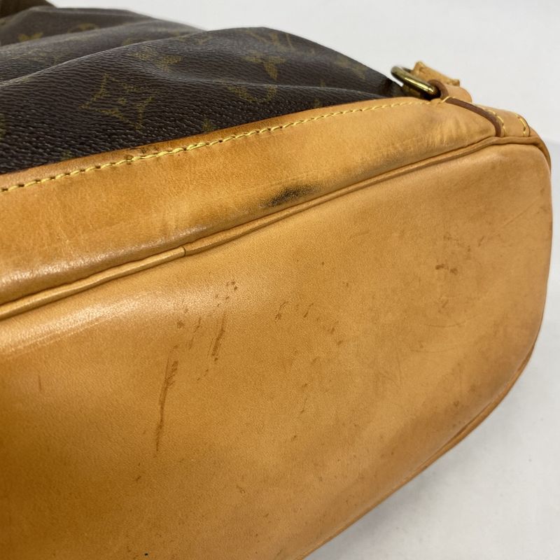 Louis Vuitton Backpack/daypack Monogram Montsouris M51135 Brown Women's