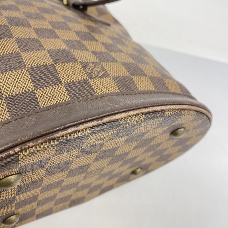 Louis Vuitton Tote Bag Damier Marais N42240 Ebene Ladies