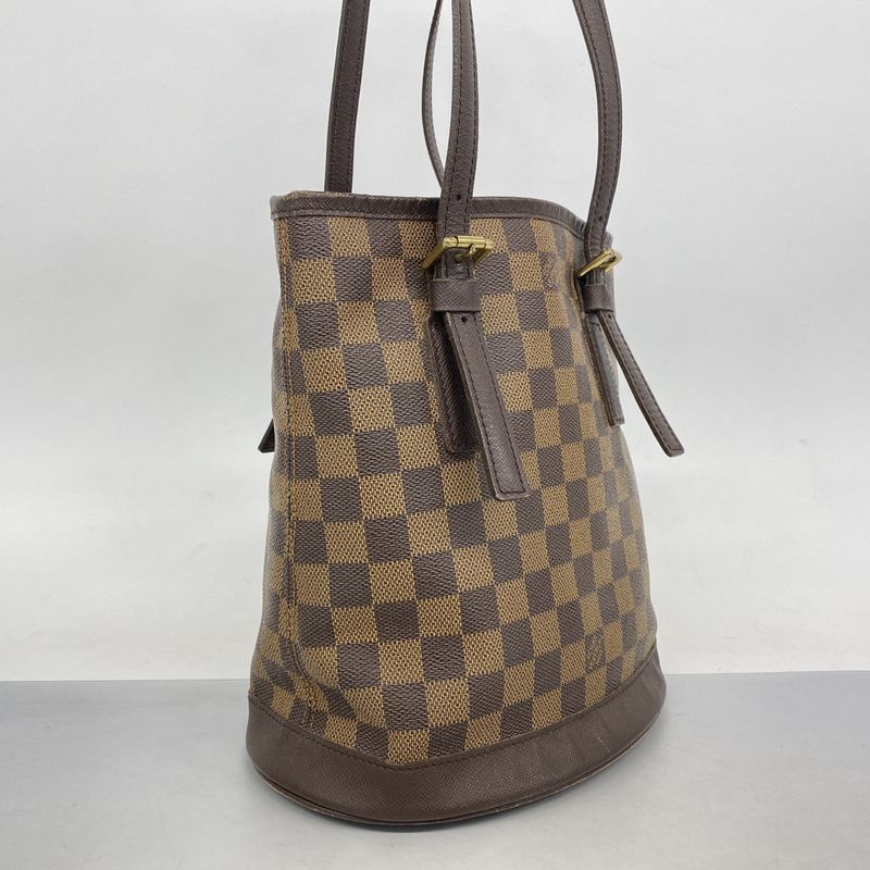 Louis Vuitton Tote Bag Damier Marais N42240 Ebene Ladies