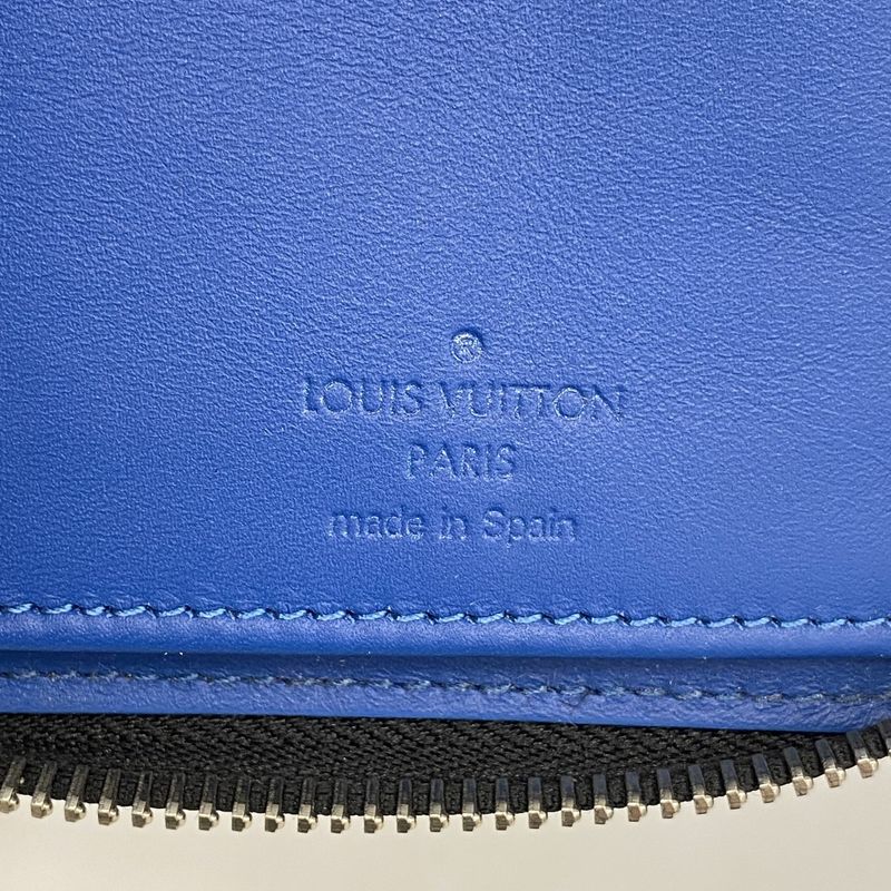 Louis Vuitton Long Wallet Damier Graphite Zippy Wallet Vertical N64436 Black