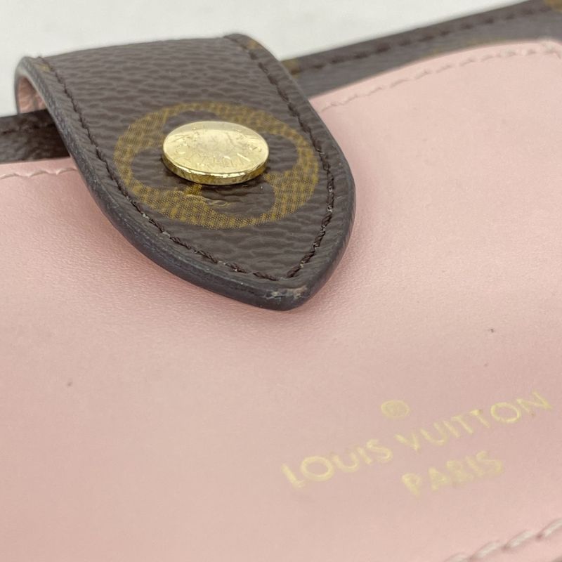 Louis Vuitton Wallet Monogram Portefeuille Juliette M80973 Rose Ballerine
