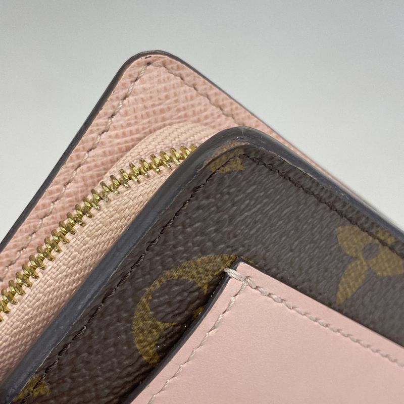 Louis Vuitton Wallet Monogram Portefeuille Juliette M80973 Rose Ballerine