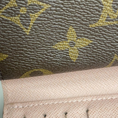 Louis Vuitton Wallet Monogram Portefeuille Juliette M80973 Rose Ballerine
